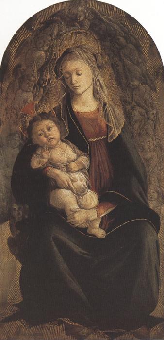  Madonna of the Rose Garden or Madonna and Child with St john the Baptist (mk36)